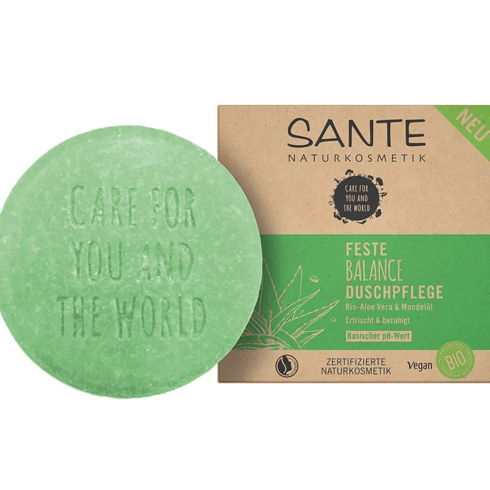 SANTE Hagel Nature|Körper|Feste Balance Duschpflege 80 g