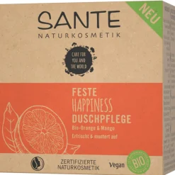 SANTE Hagel Nature|Körper^Happiness Sanfte Duschpflege 80 g