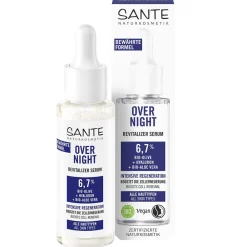 SANTE Hagel Nature|Gesicht|Overnigt-Revitalizer Serum Bio-Olive 30 ml