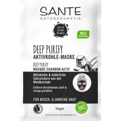 SANTE Hagel Nature|Gesicht^Pore Control Tiefenreinigungsmaske 8 ml