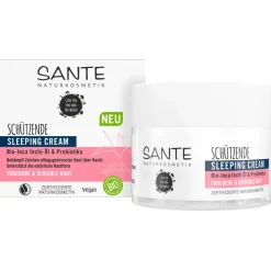SANTE Hagel Nature|Gesicht|Skin Protection Nachtcreme Probiotika 50 ml