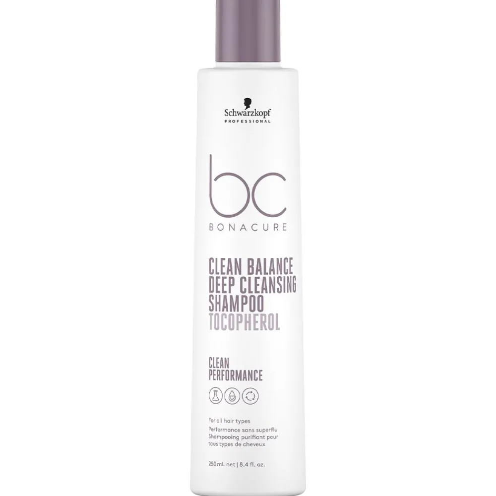 Schwarzkopf BC Bonacure Clean Balance Deep Cleansing Shampoo 250 ml-Schwarzkopf Professional Sale