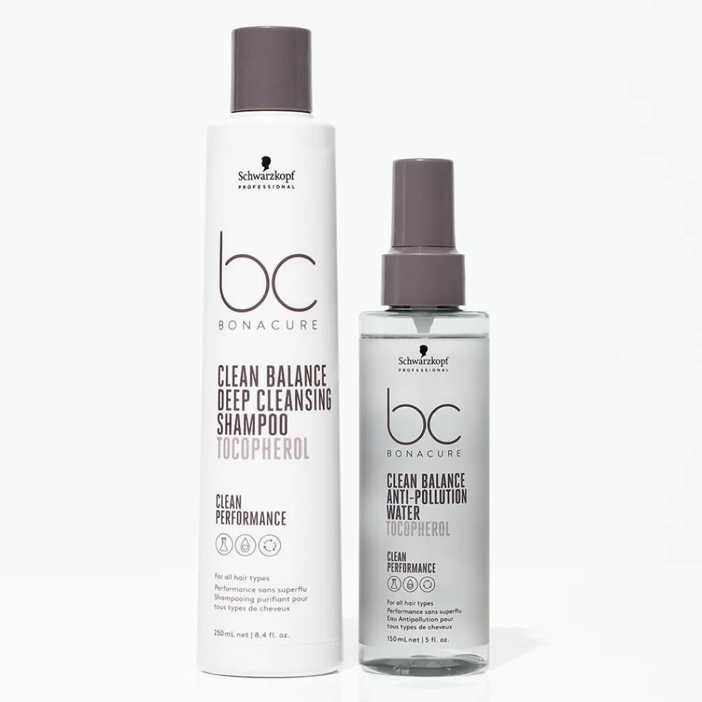 Schwarzkopf BC Bonacure Clean Balance Deep Cleansing Shampoo 250 ml-Schwarzkopf Professional Sale