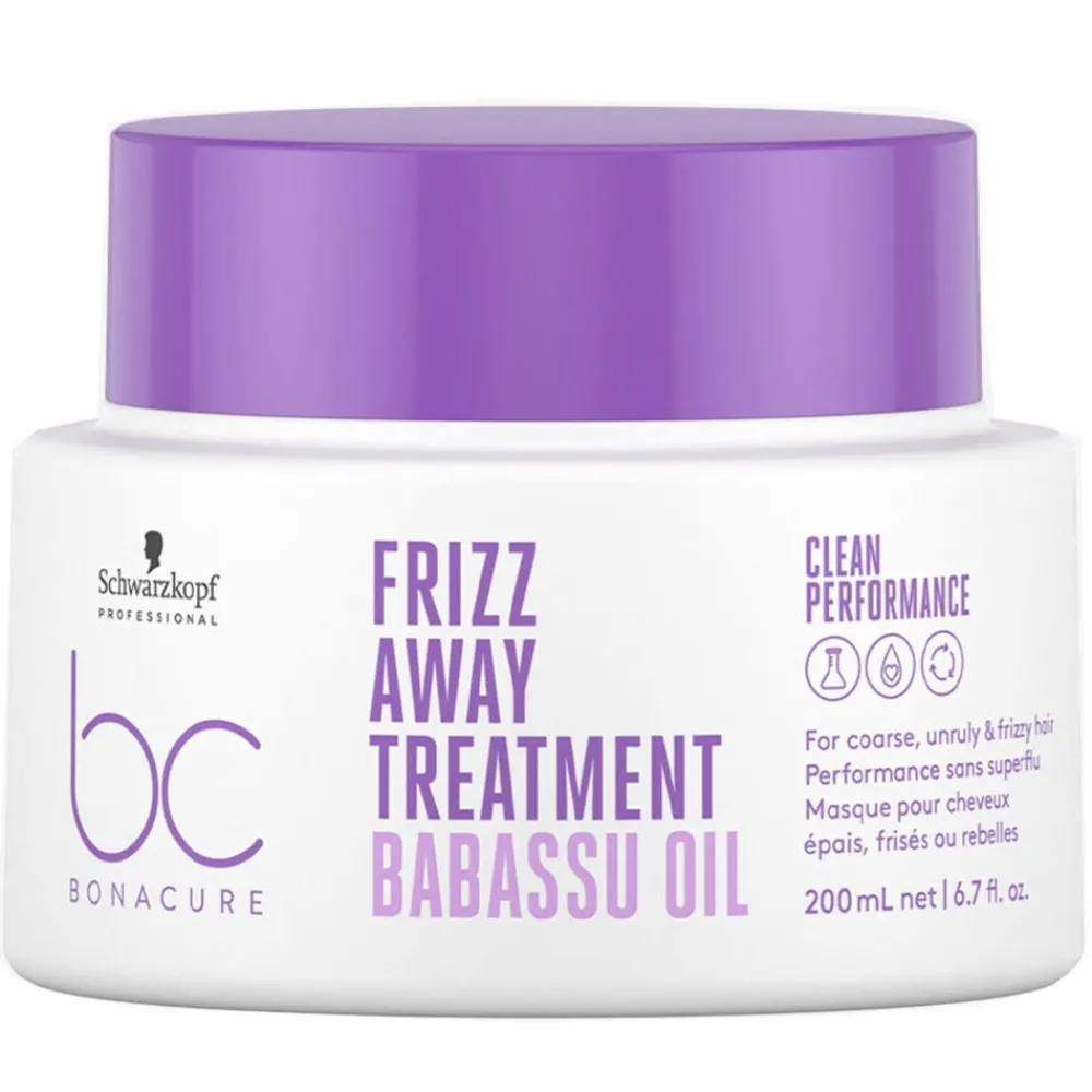 Schwarzkopf Professional Hagel Nature| Haarkur|Schwarzkopf BC Bonacure Frizz Away Treatment 200 ml