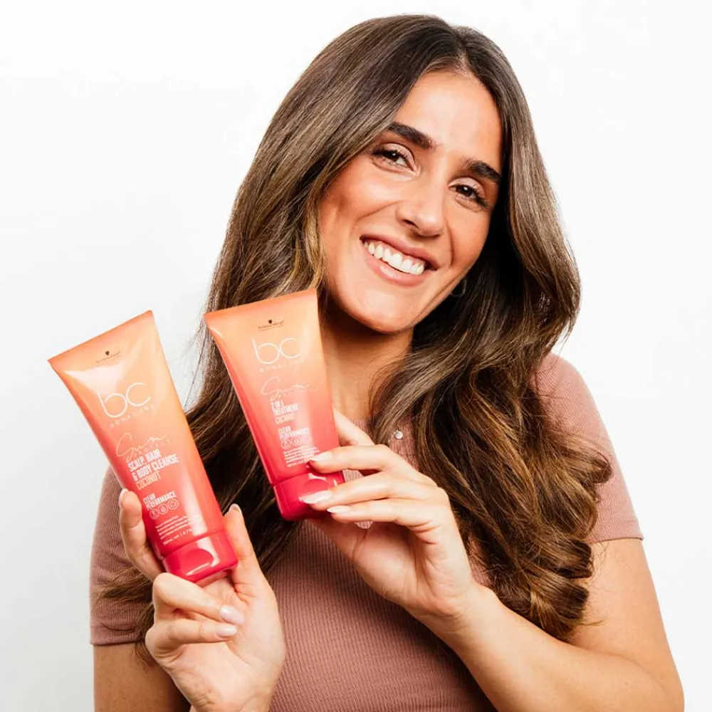 Schwarzkopf BC Bonacure Sun Protect 3-in-1 Cleanser 200 ml-Schwarzkopf Professional New