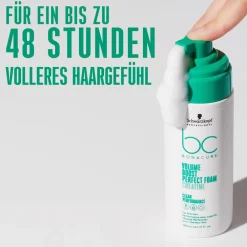 Schwarzkopf Professional Hagel Nature| Haarschaum^Schwarzkopf BC Bonacure Volume Boost Perfect Foam 150 ml