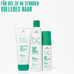 Schwarzkopf Professional Hagel Nature| Haarschaum^Schwarzkopf BC Bonacure Volume Boost Perfect Foam 150 ml