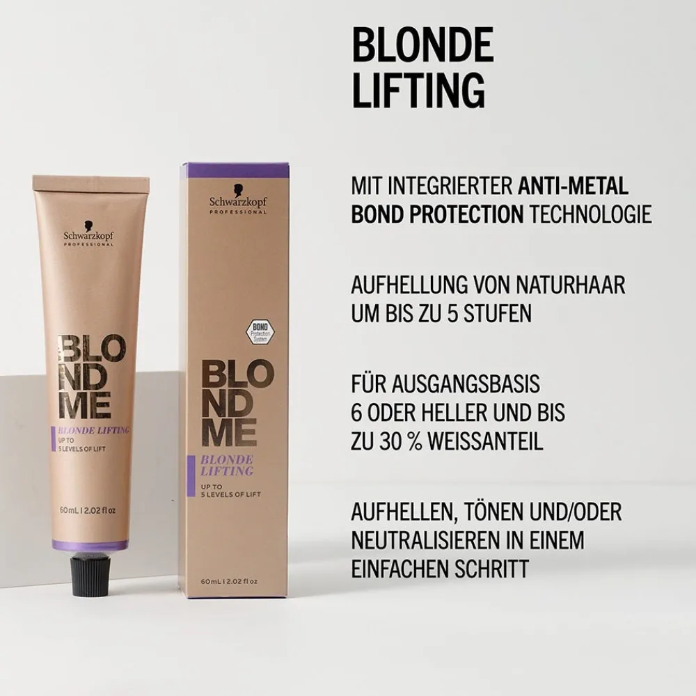Schwarzkopf Professional Tönung|Haarfarbe^Schwarzkopf Blondme Aufheller Sand 60 ml