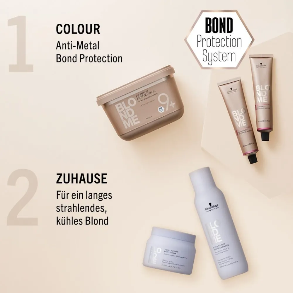 Schwarzkopf Professional Tönung|Haarfarbe^Schwarzkopf Blondme Aufheller Eis 60 ml