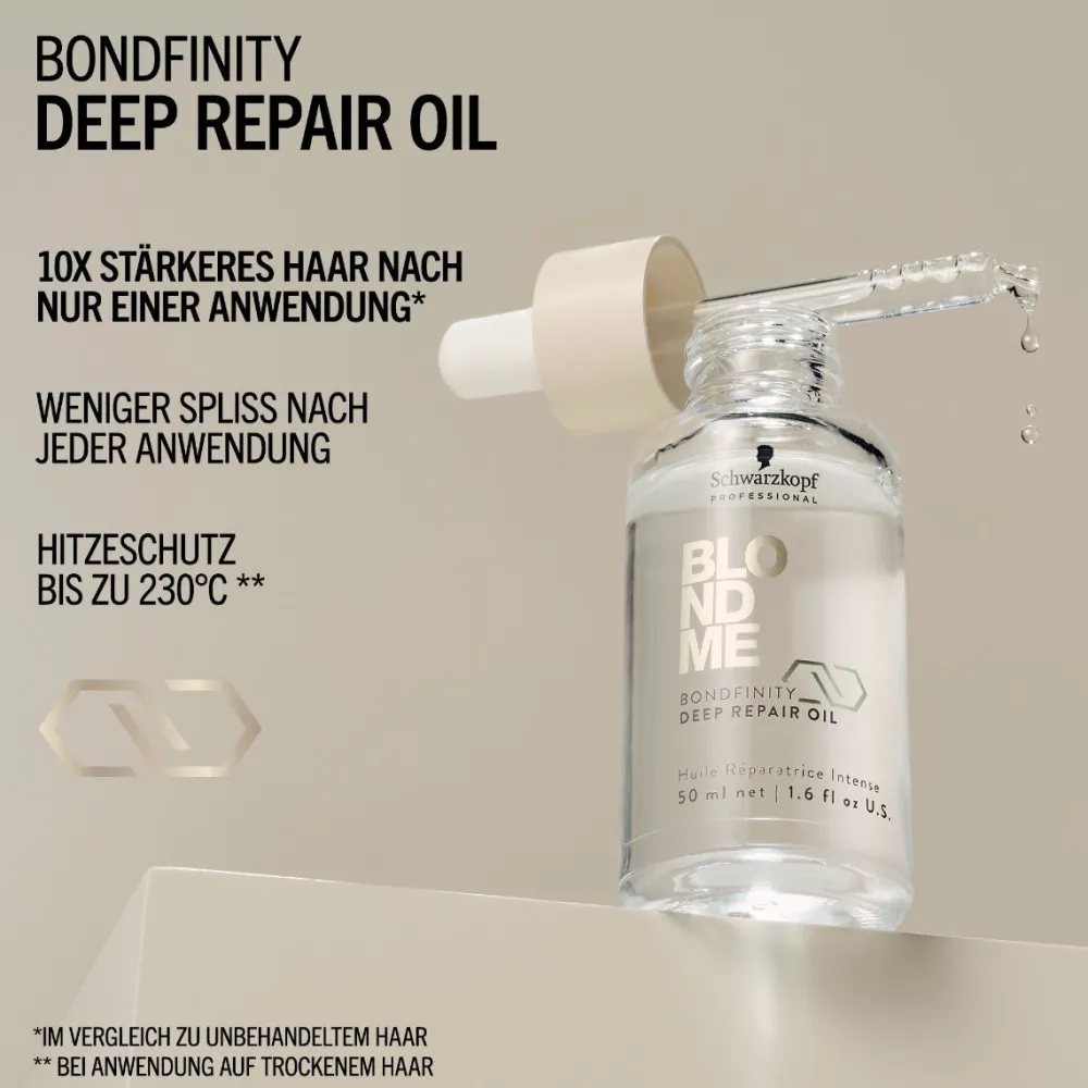 Schwarzkopf Professional Haaröle^Schwarzkopf Blondme Bondfinity Deep Repail Oil 50 ml