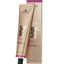 Schwarzkopf Professional Haarfarbe|Schwarzkopf Blondme Deep Toning Peach Sorbet 60 ml
