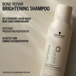 Schwarzkopf Professional Shampoo|Schwarzkopf Blondme Essentials Brightening Shampoo 1000 ml