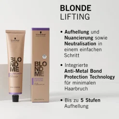 Schwarzkopf Professional Haarfarbe|Schwarzkopf Blondme Lifting Biscuit 60 ml