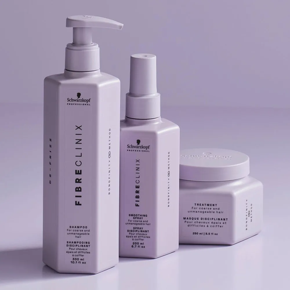 Schwarzkopf Fibre Clinix De-Frizz Shampoo 300 ml-Schwarzkopf Professional Clearance