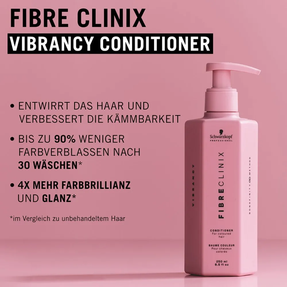 Schwarzkopf Professional Conditioner|Schwarzkopf Fibre Clinix Vibrancy Conditioner 250 ml