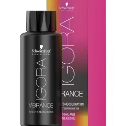 Schwarzkopf Professional Haarfarbe|Schwarzkopf Igora Vibrance 7-55 Mittelblond Gold Extra 60 ml