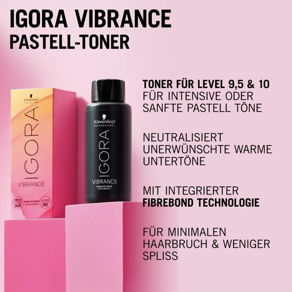Schwarzkopf Professional Tönung^Schwarzkopf Igora Vibrance 9,5-9 Violett Pastell 60 ml