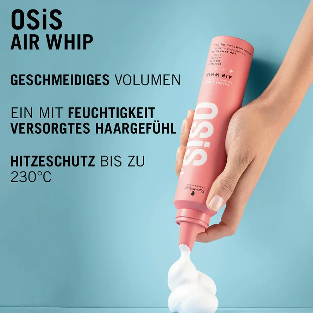 Schwarzkopf Professional Haarschaum|Schwarzkopf OSiS Air Whip 200 ml