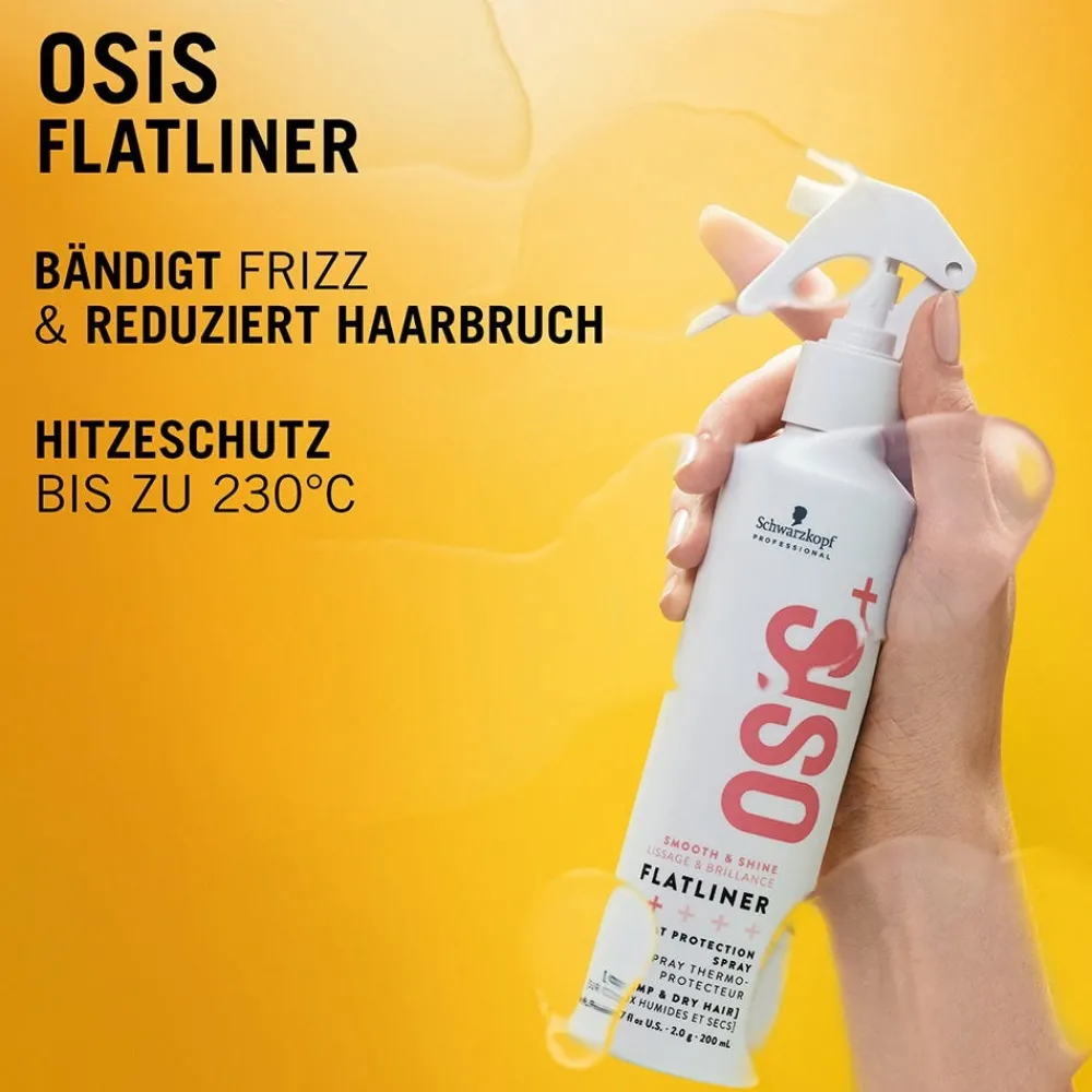 Schwarzkopf Professional Haarspray & Haarlack|Schwarzkopf OSiS Flatliner 200 ml