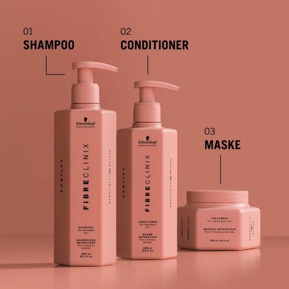 Schwarzkopf Professional Reisegrößen| Haarkur^Fibre Clinix Fortify Mini Treatment 30 ml