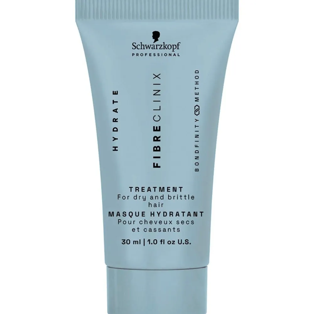 Schwarzkopf Professional Reisegrößen| Haarkur|Fibre Clinix Hydrate Mini Treatment 30 ml