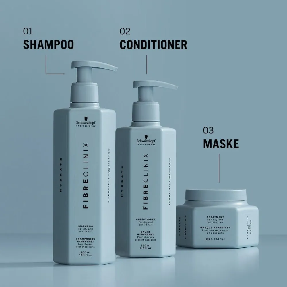 Schwarzkopf Professional Reisegrößen| Haarkur|Fibre Clinix Hydrate Mini Treatment 30 ml