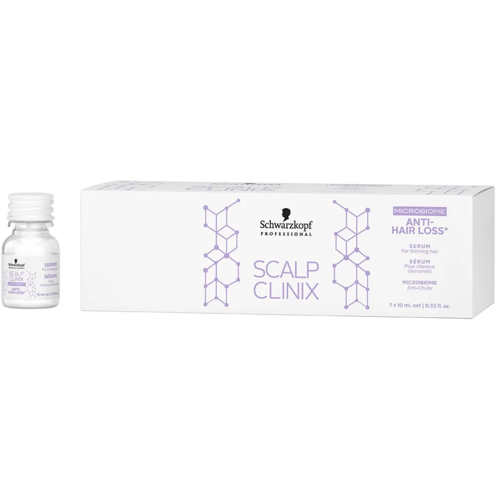 Schwarzkopf Professional Haarausfall|Kopfhautpflege^Schwarzkopf Scalp Clinix Anti-Hair Loss Serum 7x10 ml
