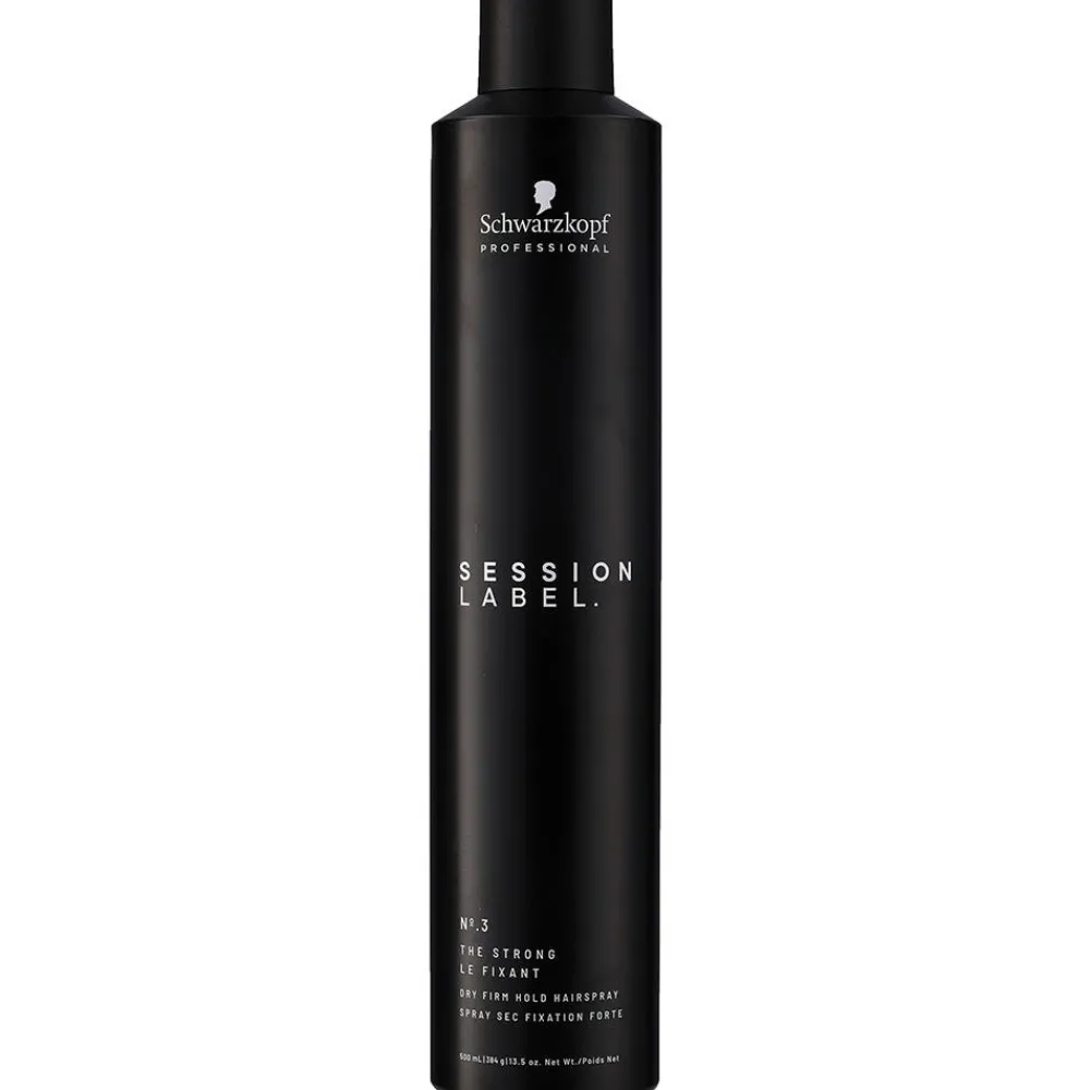Schwarzkopf Professional Haarspray| Haarspray & Haarlack^Schwarzkopf Session Label Strong Hold Haarspray 500 ml