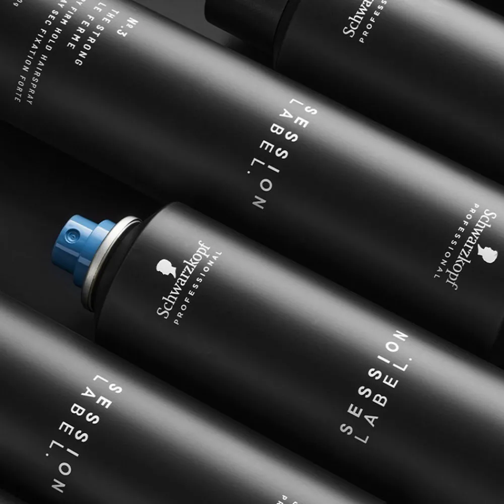 Schwarzkopf Professional Haarspray| Haarspray & Haarlack^Schwarzkopf Session Label Strong Hold Haarspray 500 ml