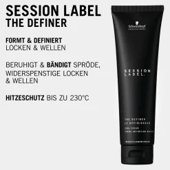 Schwarzkopf Professional Styling-Gel & Creme^Schwarzkopf Session Label The Definer Curl Cream 150 ml