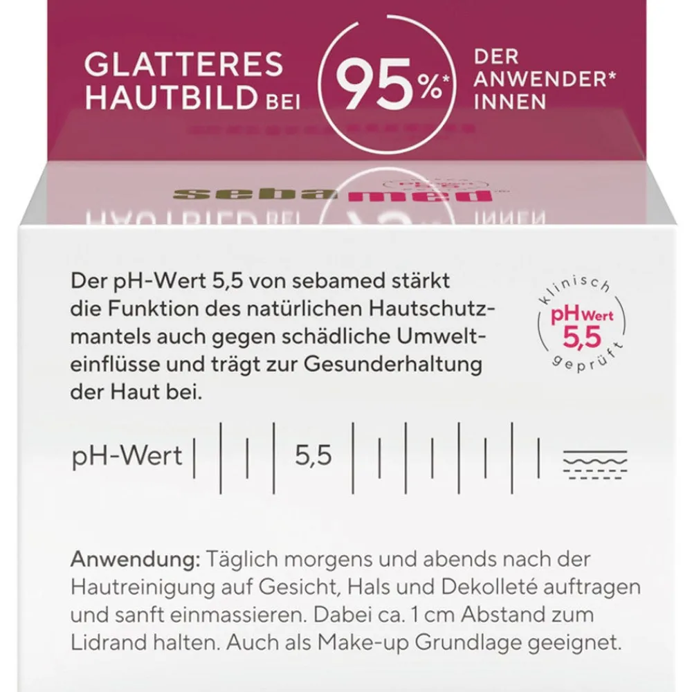 sebamed Hautverjüngung|Gesicht|Anti-Aging Glättendes Creme Gel 50 ml