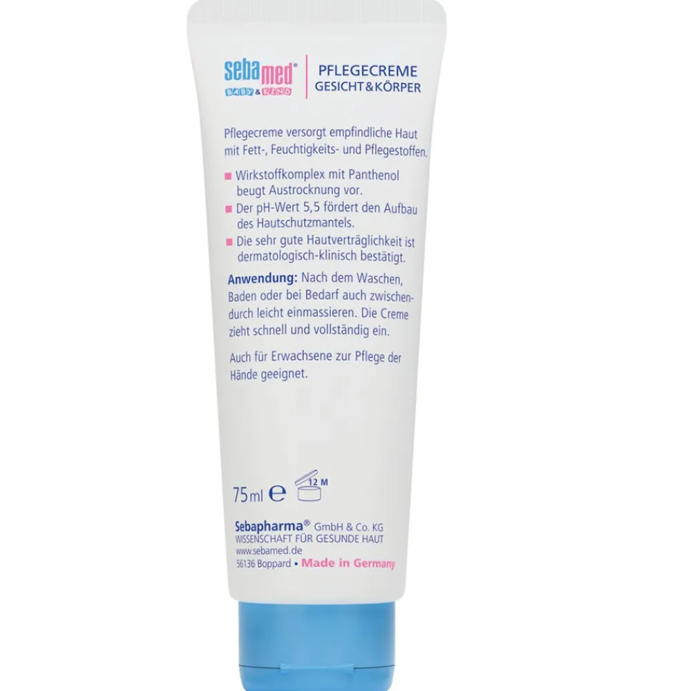 sebamed Körper|Baby&Kind Pflegecreme Gesicht & Körper 75 ml
