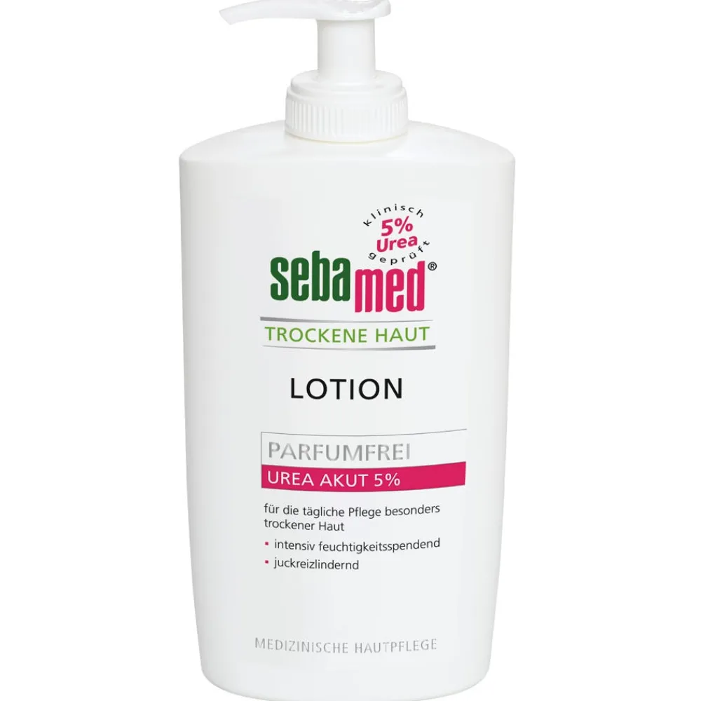 sebamed Hand & Fuß|Hautpflege|Lotion Urea Lotion 5 % parfümefrei 400 ml