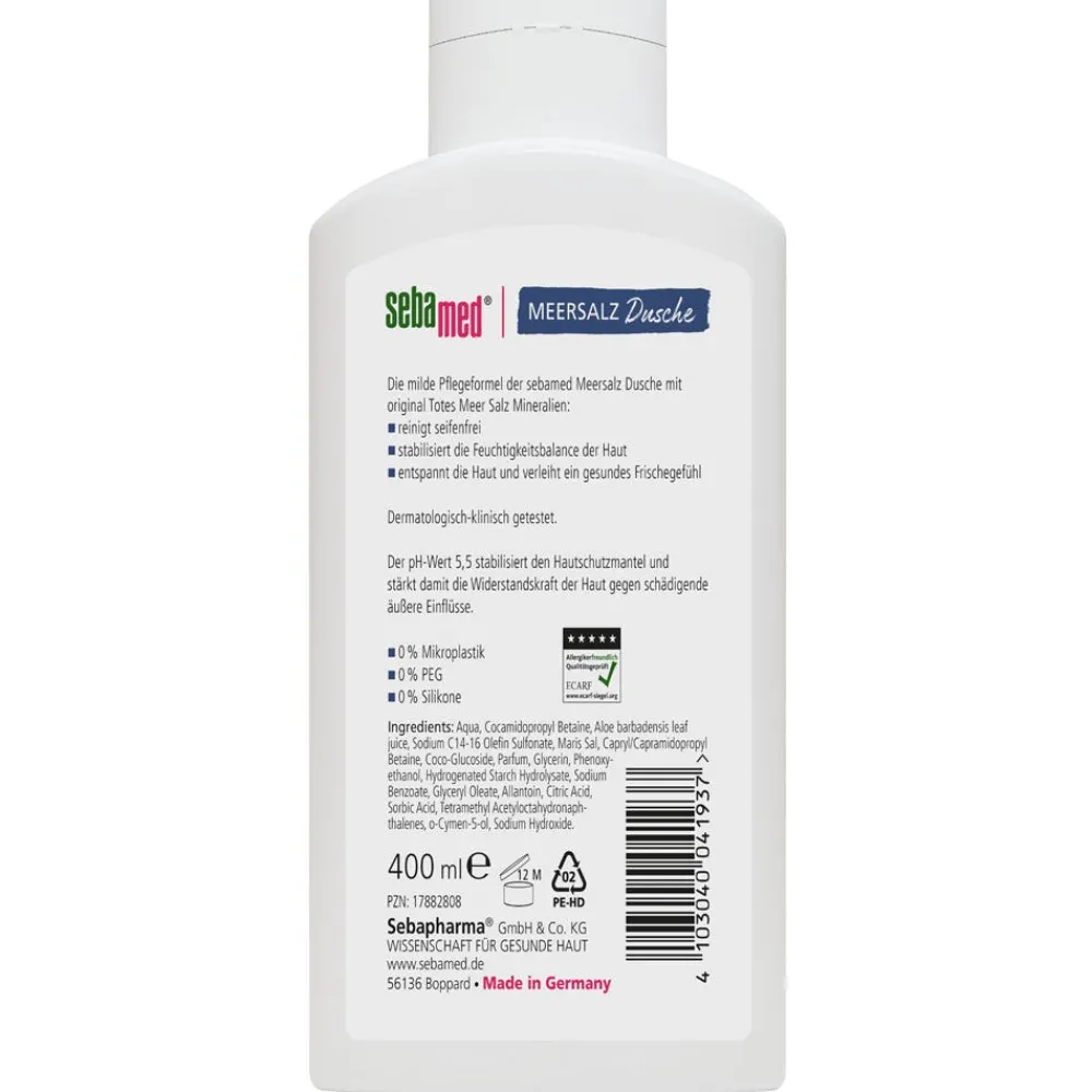 Meersalz Dusche 400 ml-sebamed Hot