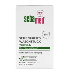 sebamed Hagel Nature|Hand & Fuß|Seifenfreies Waschstück 150 g