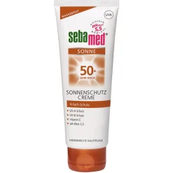sebamed Uv-Schutz & Pflege|Körper^ Sonnenschutz Creme LSF 50+, 75 ml
