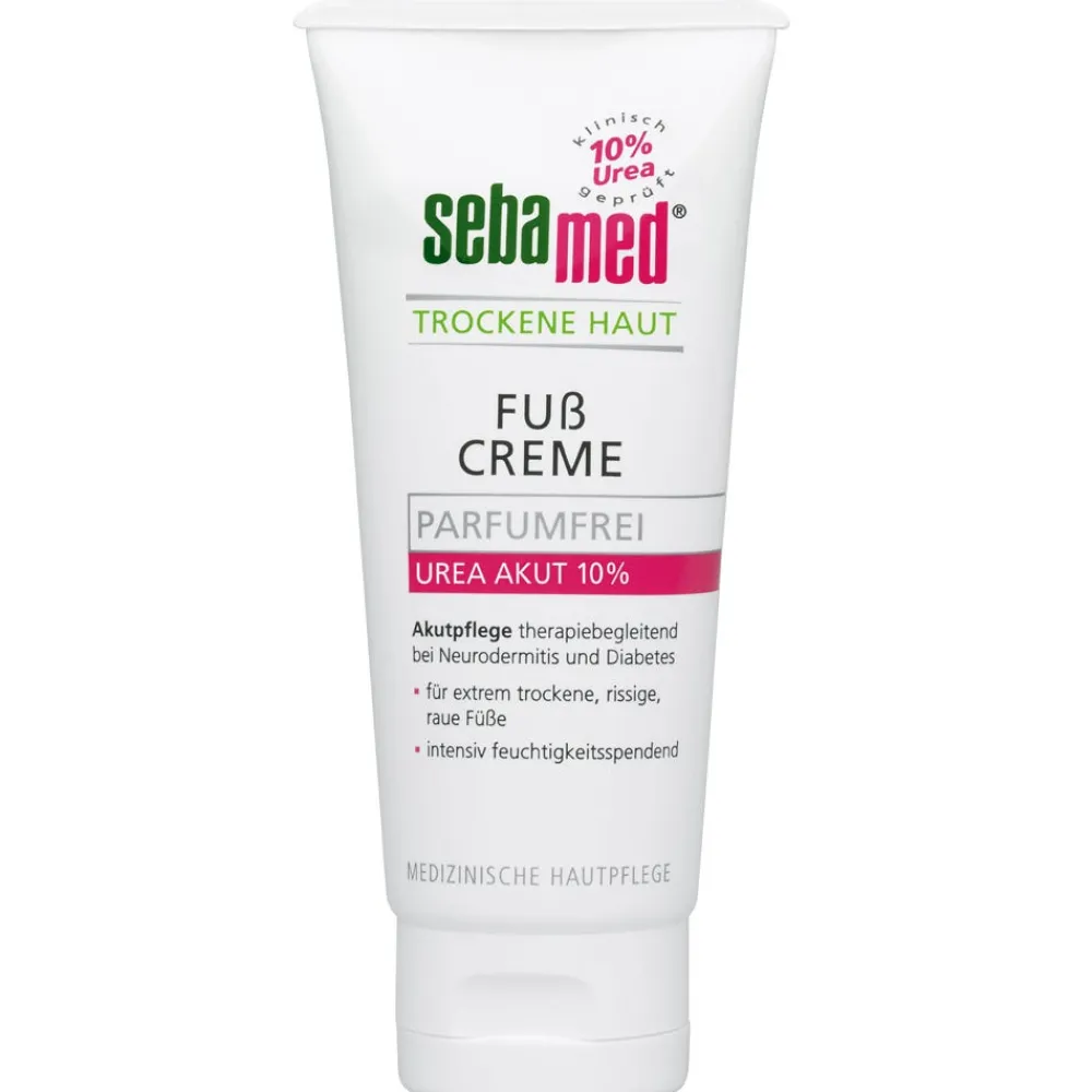 sebamed Hand & Fuß|Hautpflege|Urea Fußcreme 10% parfümefrei 100 ml