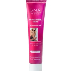 SNÄ Haarentfernung|Epil Enthaarungscreme sensitiv für den Körper 75 ml