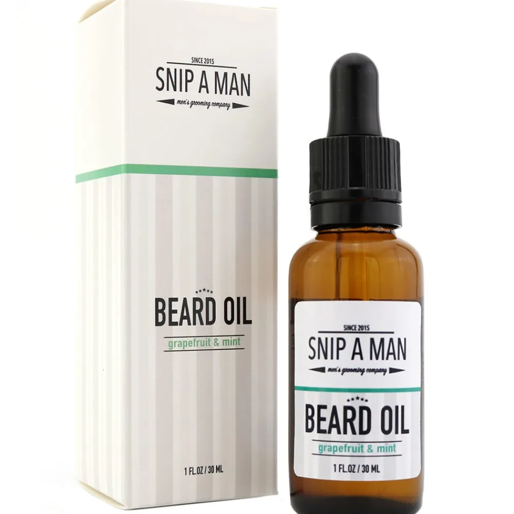 Beard Oil Grapefruit & Mint 30 ml-Snip a Man New