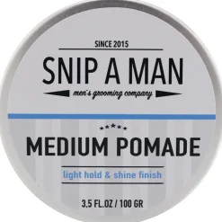 Medium Pomade 100 g-Snip a Man New