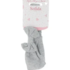 Haarband grau mit Schleife Kids-Solida Online