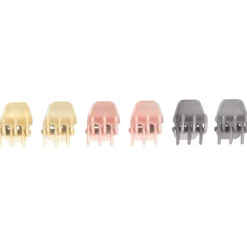 Solida Haarschmuck|Haarklammer mehrfarbig shiny 6 Stück