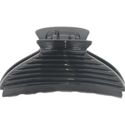 Solida Haarschmuck|Haarklammer schwarz medio shiny