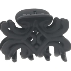 Solida Haarschmuck|Haarklammer schwarz matt medio
