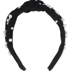 Solida Haarteile^Haarreifen schwarz mit Perlen 1 Stück