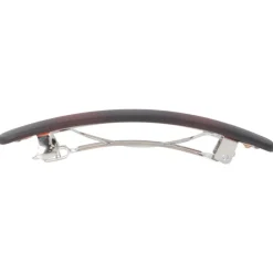 Solida Haarschmuck|Patentspange havanna matt