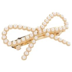 Patentspange Schleife Perlen-Solida Discount