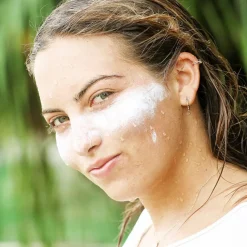 Suntribe Uv-Schutz & Pflege|Hagel Nature^Zink Sunscreen Sonnencreme LSF 30 Sport weiß 45 g