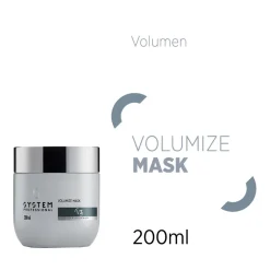 System Professional V3 Volumize Kräftigende Haarmaske 200 ml-System Professional LipidCode New