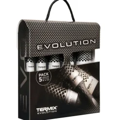 Evolution Basic 5er-Pack Rundbürsten TX1025-Termix New